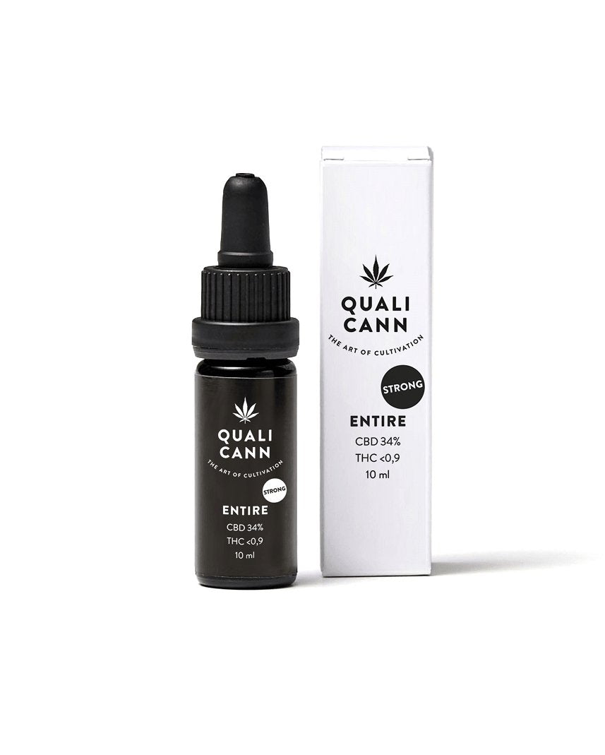 CBD Öl ENTIRE Strong 34% - Qualicann - CBD Discounter