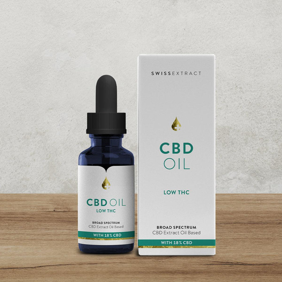 CBD Öl Low THC 18% - swissextract - CBD Discounter