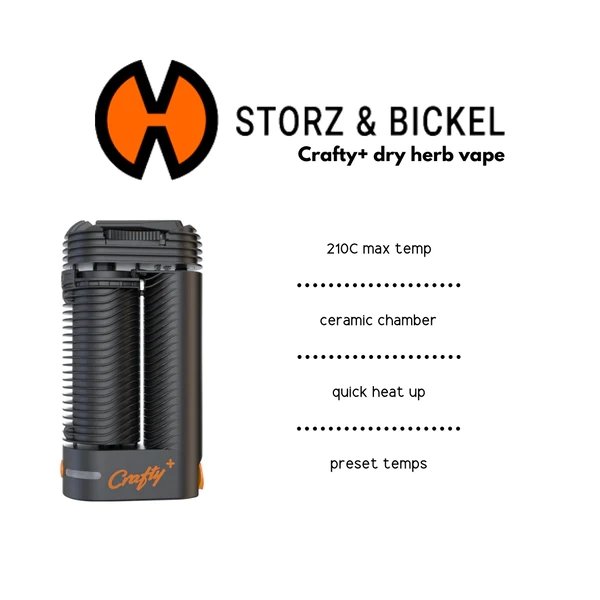 Crafty+ Vaporizer - Storz und Bickel - CBD Discounter