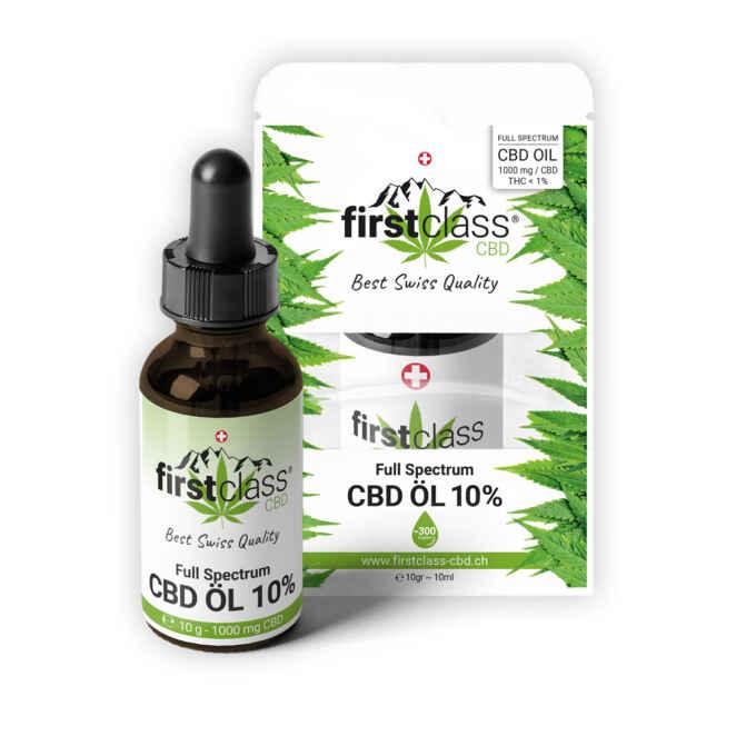 firstclass CBD Öl 10% - firstclass CBD - CBD Discounter