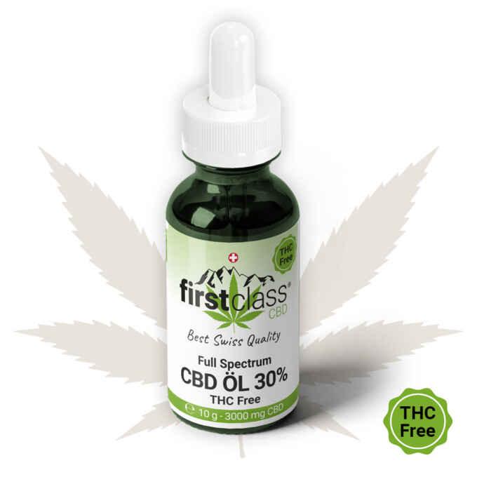 firstclass CBD Öl 30% THC Free - firstclass CBD - CBD Discounter