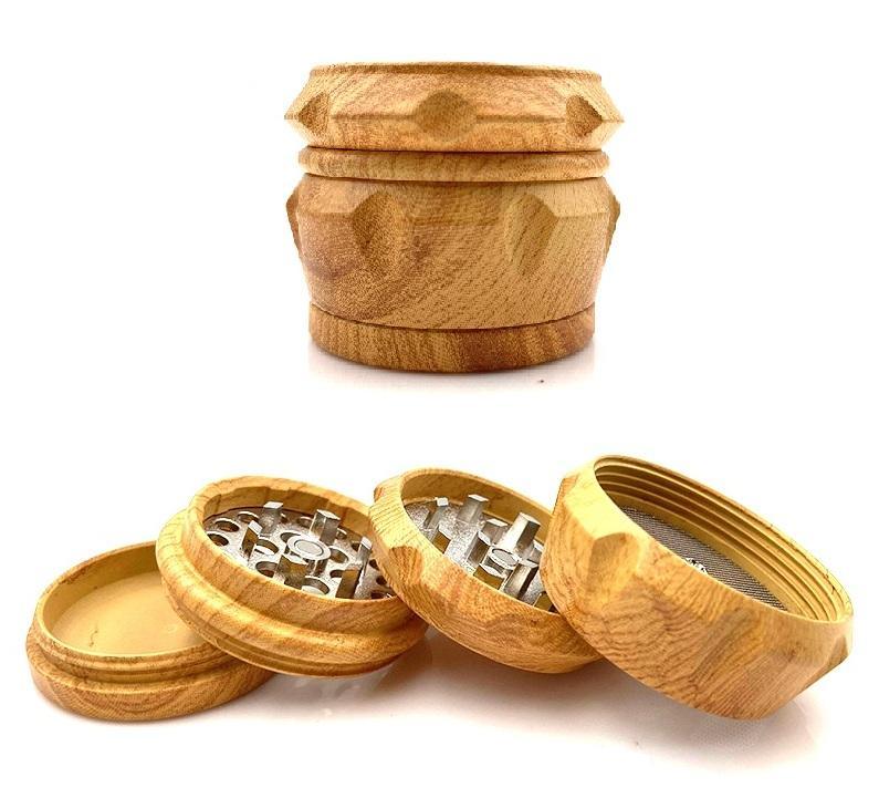 Grinder helles Holz gross - No Name - CBD Discounter