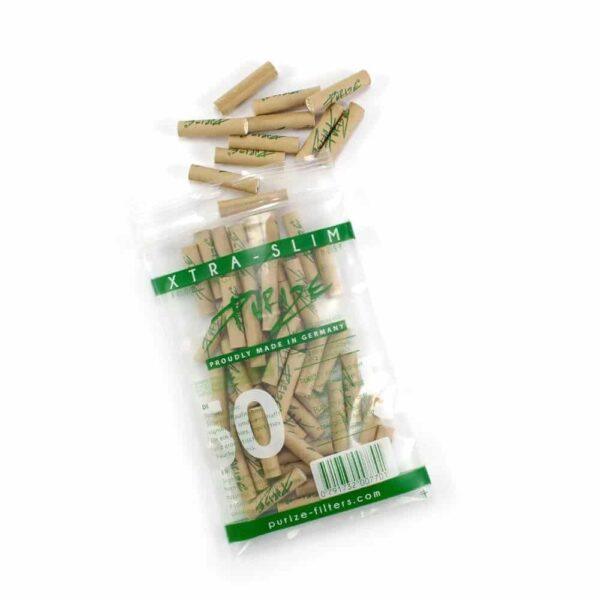 Purize Aktivkohlefilter Xtra Slim ORGANIC (50 Stk.) - Purize - CBD Discounter