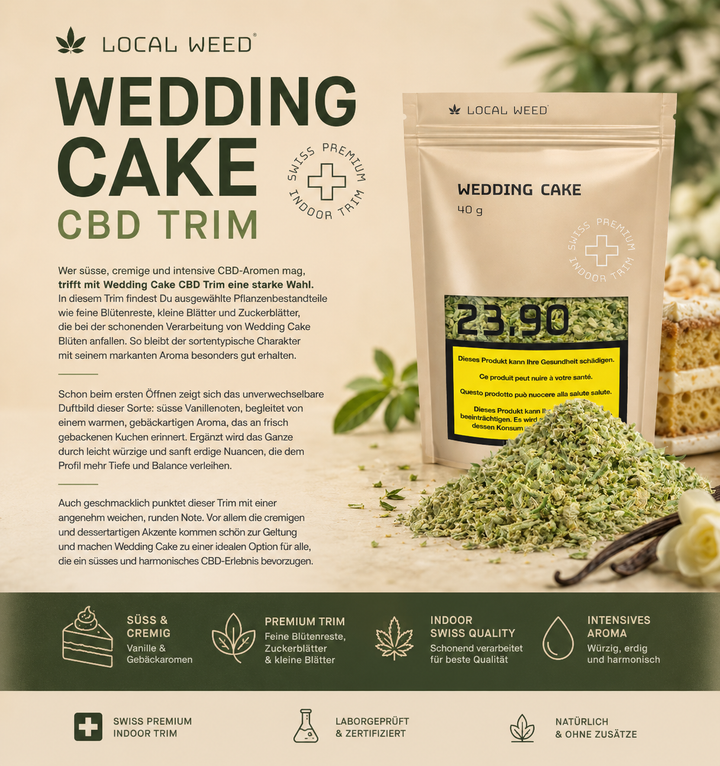 Local Weed - Wedding Cake Trim - 40g