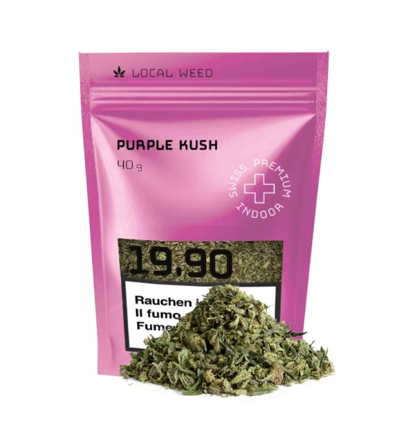 Local Weed - Purple Kush Trim - 40g