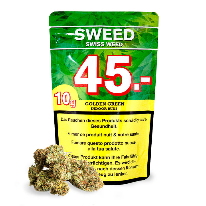 Sweed - Golden Green Indoor - 10g