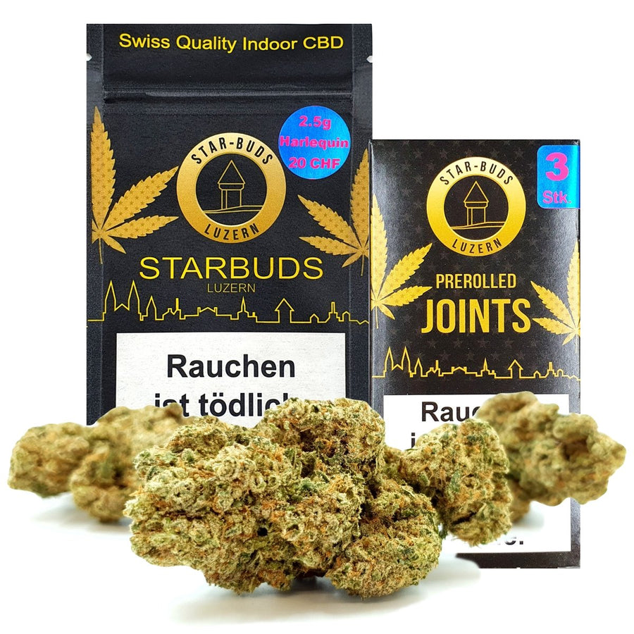 Harlequin Indoor kleine Blüten - Starbuds - CBD Discounter