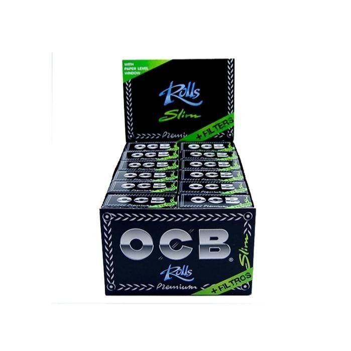 OCB Slim Premium Rolls mit Filter Tips (24 Stk.) - OCB - CBD Discounter