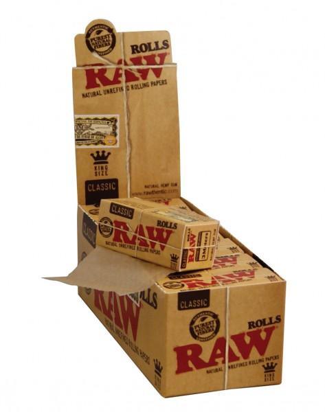 Raw Paper Classic Rolls (12) - Raw - CBD Discounter