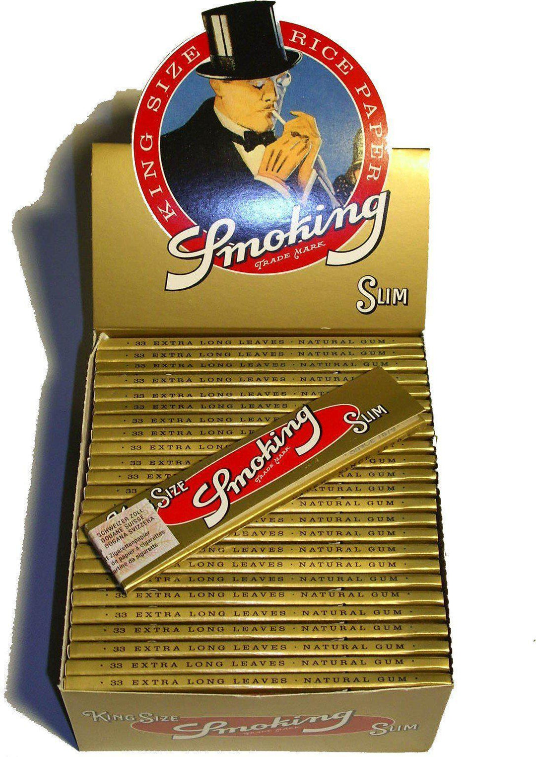 Smoking Slim Gold (50x33) - Smoking - CBD Discounter